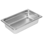 ΛΕΚΑΝΗ GASTRO 1/4 6,5 CM ΒΑΘΟΣ INOX