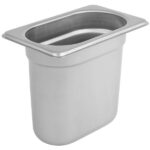 ΛΕΚΑΝΗ GASTRO 1/9 15 CM ΒΑΘΟΣ INOX