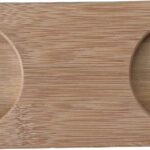 ΞΥΛΙΝΗ ΒΑΣΗ 21x8,5x2CM ΓΙΑ DIP ΜΠΩΛ 2 ΘΕΣΕΩΝ