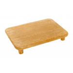 ΠΛΑΤΩ ΣΕΡΒΙΡΙΣΜΑΤΟΣ ΞΥΛΙΝΟ ΜΕ ΠΟΔΙΑ 38x26x5CM