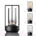 ΦΩΤΙΣΤΙΚΟ ΕΠΙΤΡΑΠΕΖΙΟ LED ΦΑΝΑΡΙ ΡΥΘΜΙΖΟΜΕΝΟ ΑΦΗΣ ΜΑΥΡΟ