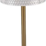 ΦΩΤΙΣΤΙΚΟ ΕΠΙΤΡΑΠΕΖΙΟ LED ΡΥΘΜΙΖΟΜΕΝΟ DIAMOND 14,5x29 CM