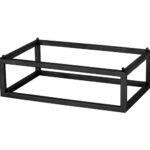 ΒΑΣΗ GN 1/4  26.5x16.2x8 CM IRON ΜΑΥΡΗ