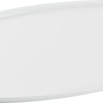ΠΙΑΤΕΛΑ ΟΒΑΛ WHITE 60 x 30 x 1,65 CM ΜΕΛΑΜΙΝΗΣ ΚΙΝΑΣ
