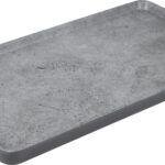 ΠΙΑΤΕΛΑ ΟΡΘΟΓΩΝΙΑ CONCRETE 35 x 20 x 2 CM ΜΕΛΑΜΙΝΗΣ ΚΙΝΑΣ