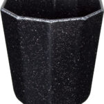 ΒΑΣΗ ΣΤΡΟΓΓΥΛΗ SPOTS BLACK Ø11,6 x 12 CM 710ML ΜΕΛΑΜΙΝΗΣ