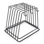 ΒΑΣΗ ΠΛΑΚΑΣ ΚΟΠΗΣ ΣΥΡΜΑΤΙΝΗ ΜΑΥΡΗ 6 ΘΕΣΕΩΝ ΒΑΡΕΩΣ ΤΥΠΟΥ INOX