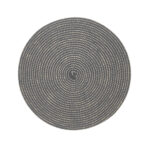 ΣΟΥΠΛΑ ΣΤΡΟΓΓΥΛΟ 36 CM WOVEN BLACK ΚΙΝΑΣ