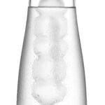 ΚΑΡΑΦΑ BOROSILICATE 1LT ΜΕ ΠΑΓΟΚΥΣΤΗ ΚΑΙ ΑΝΟΞΕΙΔΩΤΟ ΚΑΠΑΚΙ  SINO