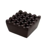 ΣΤΑΧΤΟΔΟΧΕΙΟ ΑΝΤΙΑΝΕΜΙΚΟ ΤΕΤΡΑΓ. 9X9 CM ZINC ΜΑΥΡΟ ΜΑΤ ΒΑΡΕΩΣ ΤΥΠΟΥ