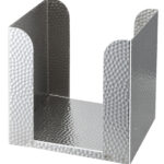 ΧΑΡΤΟΠΕΤΣΕΤΟΘΗΚΗ INOX 17,3X18 CM HAMMERED