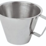 ΣΥΛΛΕΚΤΗΣ ΚΑΦΕ ΙΝΟΧ - ΜΕΖΟΥΡΑ 250ML Φ10 CM Y7,5CM