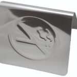 ΣΗΜΑ NO SMOKING INOX ΑΝΑΓΛΥΦΟ 5x5,8 CM