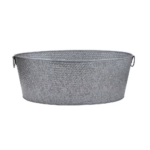 ΜΠΩΛ ΜΠΟΥΚΑΛΙΩΝ ΣΦΥΡΗΛΑΤΟ ΙΝΟΧ ΓΑΛΒΑΝΙΖΕ 50x35x24 CM