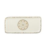 ΠΙΑΤΕΛΑ ΟΡΘΟΓΩΝΙΑ TESSERA 30x17,5 CM BYBONE