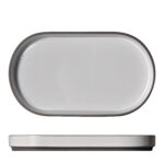 ΠΙΑΤΕΛΑ ΟΒΑΛ ΕΠΙΠΕΔΗ CHARACTER WHITE 30Χ17 CM PRESTIGE