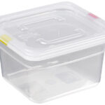 ΔΟΧΕΙΟ ΦΑΓΗΤΟΥ ΑΕΡΟΣΤΕΓΕΣ PP GN 1/6 ΒΑΘΟΣ 10CM 1,7LT