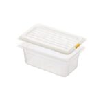 ΔΟΧΕΙΟ ΦΑΓΗΤΟΥ ΑΕΡΟΣΤΕΓΕΣ PP GN 1/9 ΒΑΘΟΣ 10CM 1LT