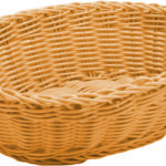 ΨΩΜΙΕΡΑ ΟΒΑΛ 25x20x8CM ΜΠΕΖ