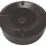 ΣΤΑΧΤΟΔΟΧΕΙΟ ΑΝΤΙΑΝΕΜΙΚΟ ΜΕΛΑΜΙΝΗΣ 10CM ΜΑΥΡΟ